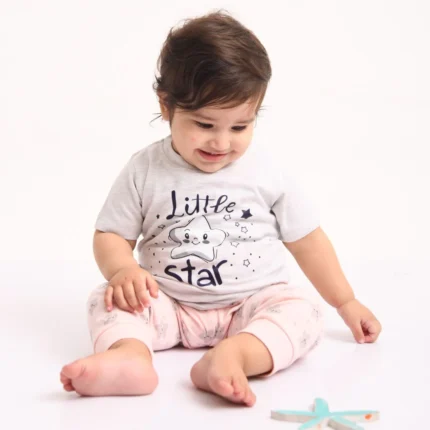 Little Star Cotton Pyjama Set